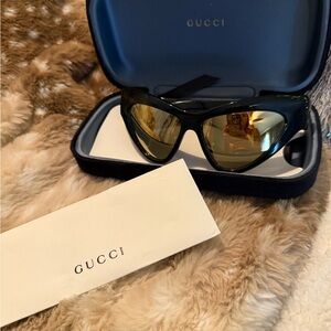 Gucci Black Sunglasses with Case